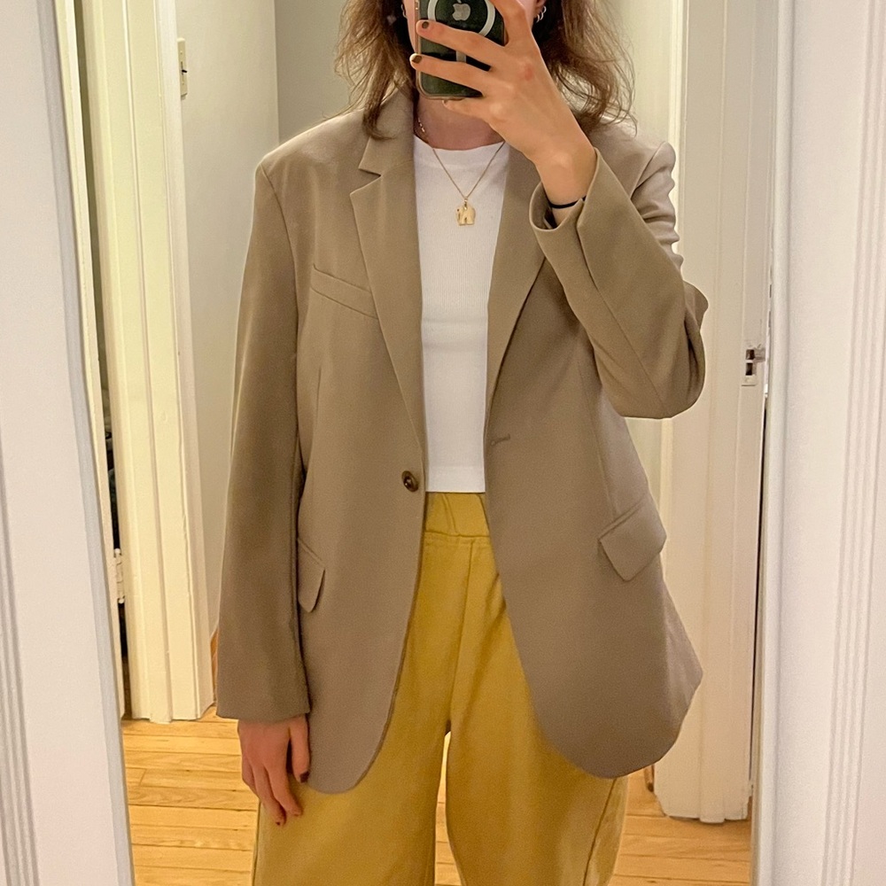 Arket Wool Blazer, Size 38